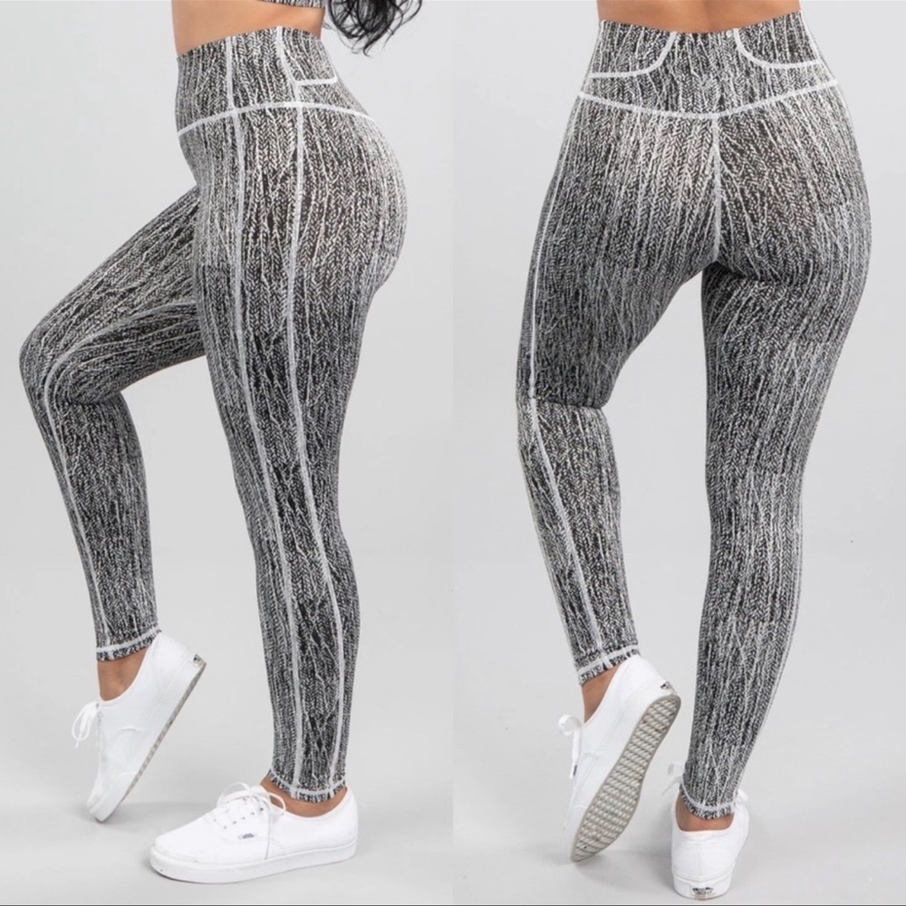 BuffBunny Jacquard Mineral High Waisted Legging
